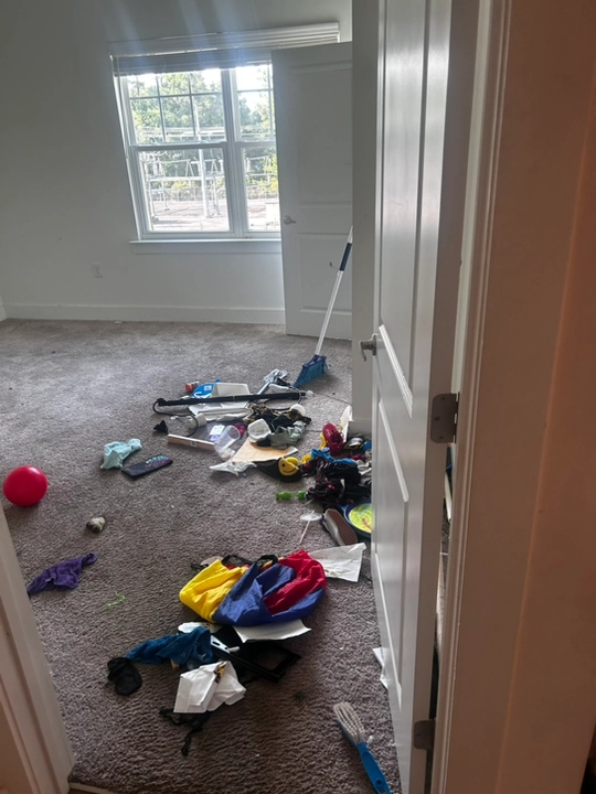 Before — post-eviction unit